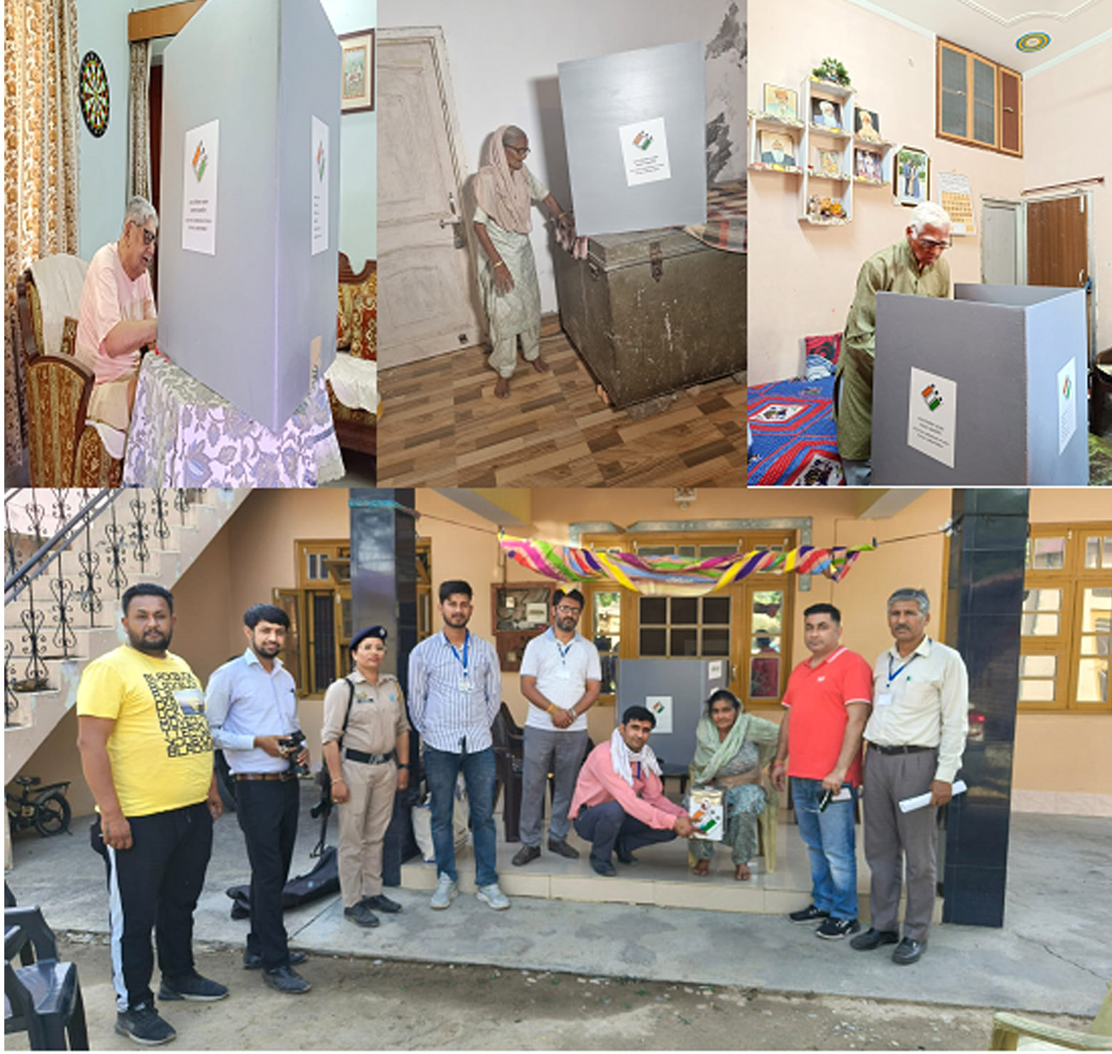 लोकसभा आम निर्वाचन और विधानसभा उपचुनाव के लिए मतदान आरम्भ